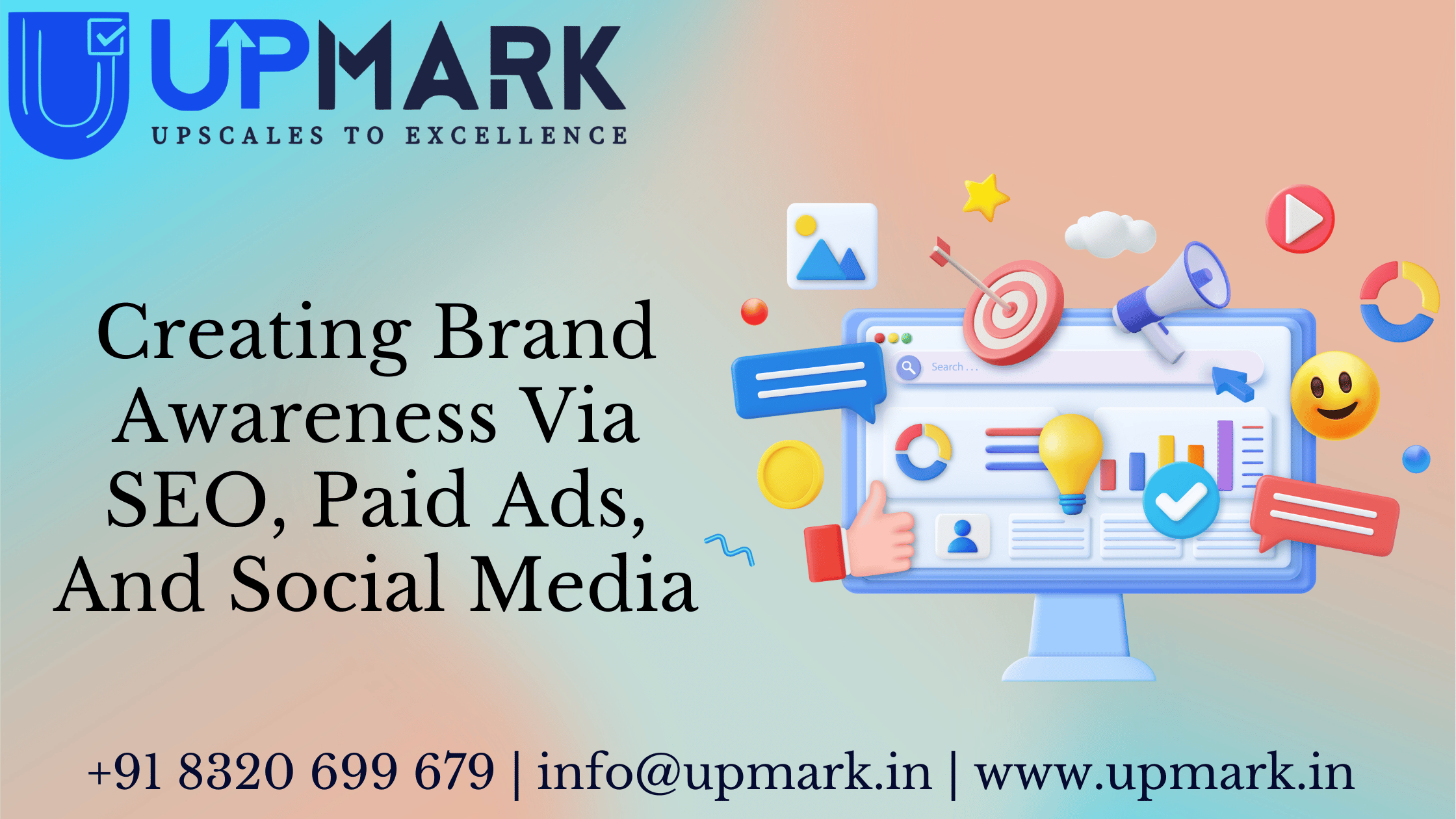 Creating Brand Awareness Via SEO, Paid Ads, And Social Media.