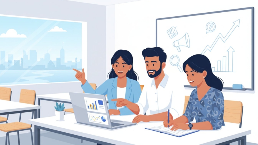 How to Find the Best Digital Marketing Training Near Me: A 2025 Guide - Hero Image
